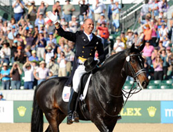 Germany Leads After Day 1 of Eventing Dressage; U.S. Reiners Win Gold, Silver