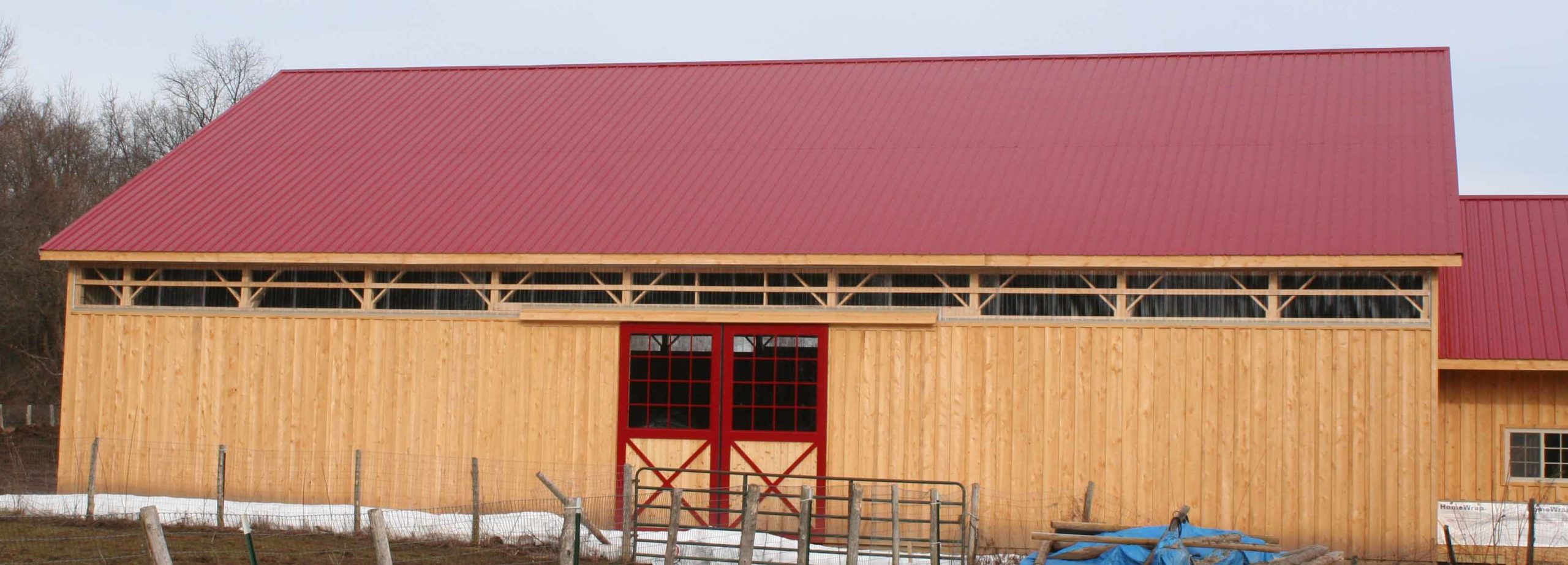 Barn Building Progress