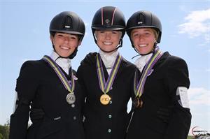 Carmen Holmes-Smith and Shelby Brost Collect Top Honors on Final Day of CH-J* and CICY2* Individual Competition; Area I Team Takes CH-J* Championship while Area V/IX Team Captures CICY2*;