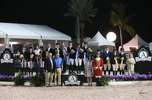 Dobbs, Mershad, Barnhill, and McArdle Win $10,000 Artisan Farms Young Rider Grand Prix Team Event at #FTIWEF