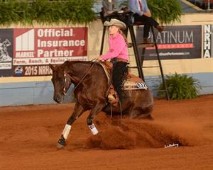 Marsh and Belden, Jr. Earn Top Honors at 2015 USEF Youth Reining National Championships