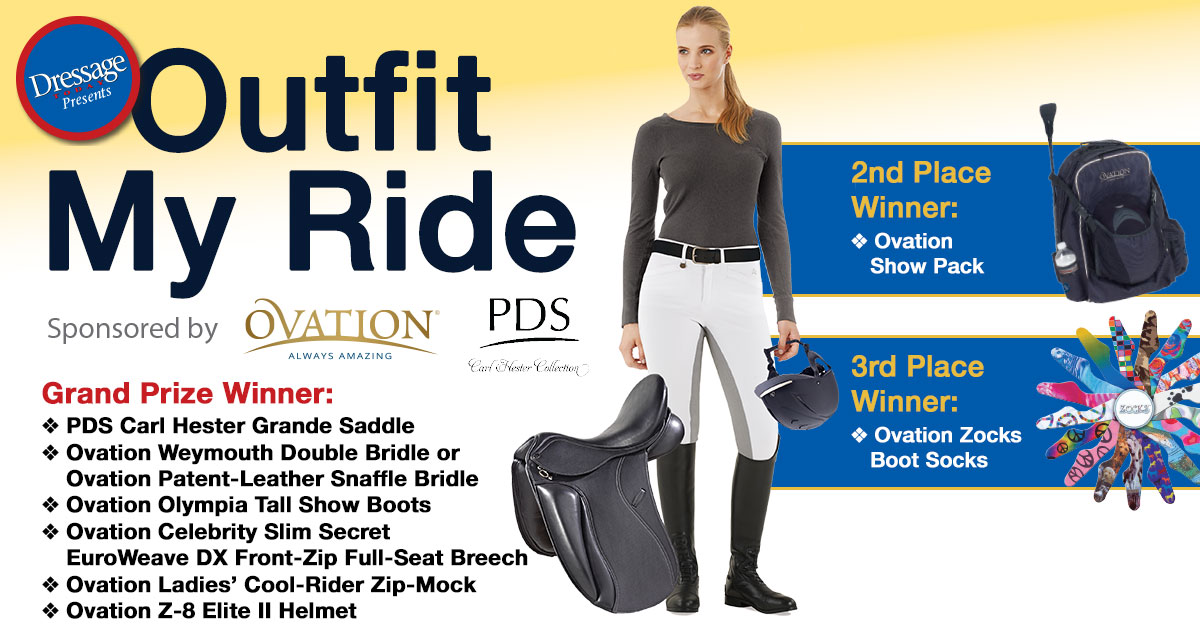 Enter the Dressage Today ‘Outfit My Ride’ Contest, Sponsored by Ovation® and PDS® Saddles