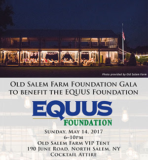 Old Salem Farm Spring Horse Shows Rally for Horse Welfare & the EQUUS Foundation