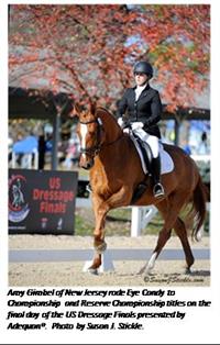 Ten More Champions Are Crowned on Final Day of US Dressage Finals Presented By Adequan