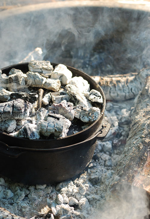Horse-Camp Cooking with a Dutch-Oven Chef