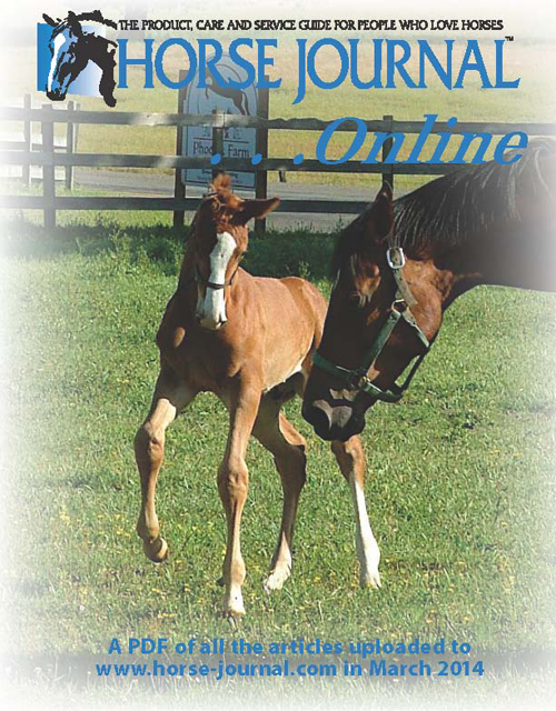 March 2014 Horse Journal Online