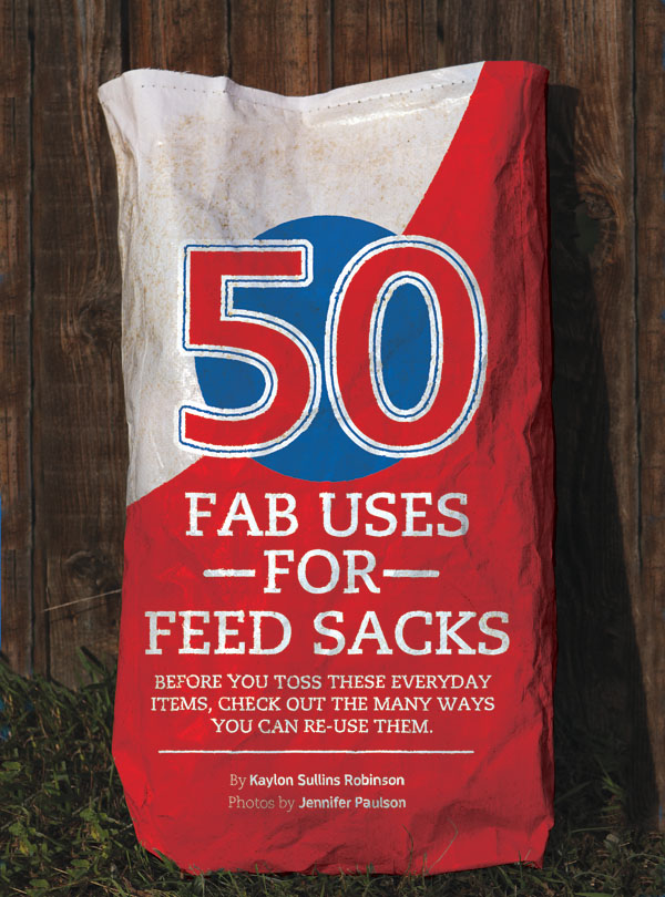 Upcycle Your Feed Sacks