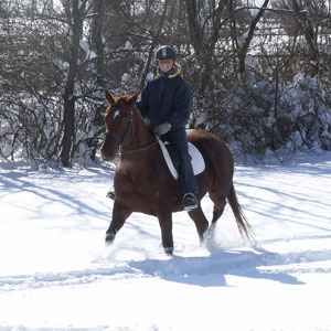 Maintain a Winter Riding Program