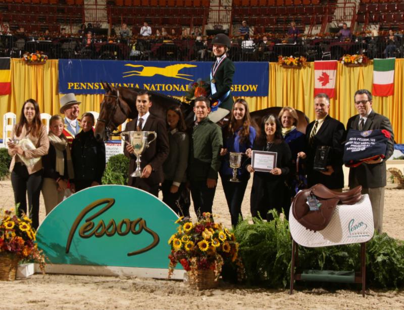 Lillie Keenan Wins Pessoa/USEF Hunter Seat Equitation Medal Finals At Pennsylvania National Horse Show