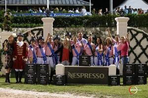 The Women Can’t Be Beat in $75,000 Nespresso Battle of the Sexes at FTI WEF