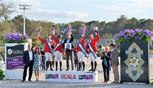 Hermès U.S. Show Jumping Team Wins Furusiyya FEI Nations Cup™ Jumping at CSIO4* Ocala
