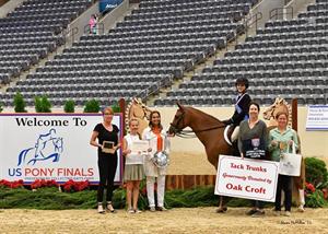Passarelli Claims Gold Medal in Marshall & Sterling/US Pony Medal Finals to Complete 2016 US Pony Finals Presented by Collecting Gaits Farm