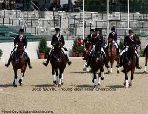 Top Young Riders, Juniors Compete at 2010 NAJYRC