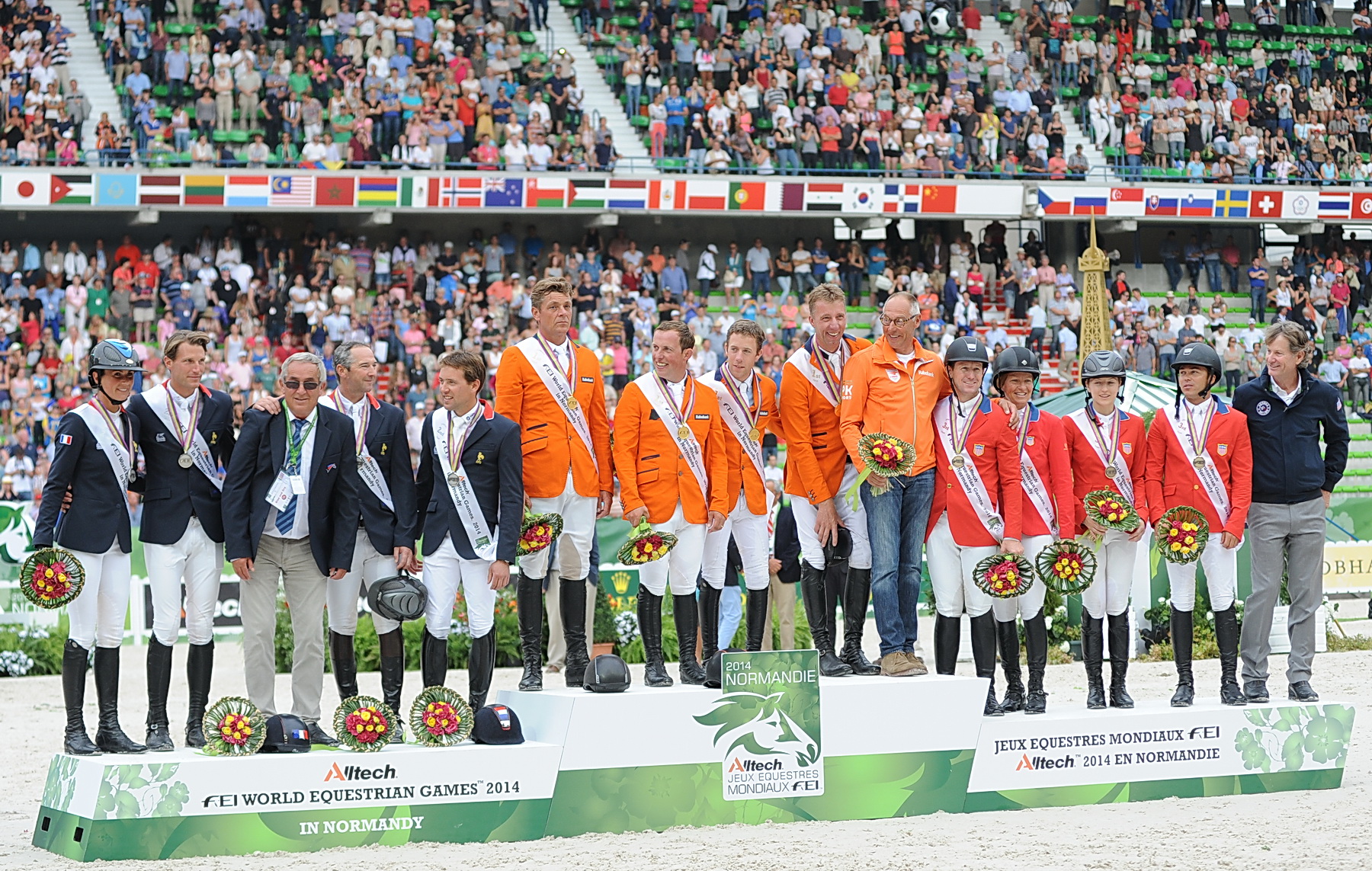 Postcard: Alltech FEI World Equestrian Games Show Jumping Medals