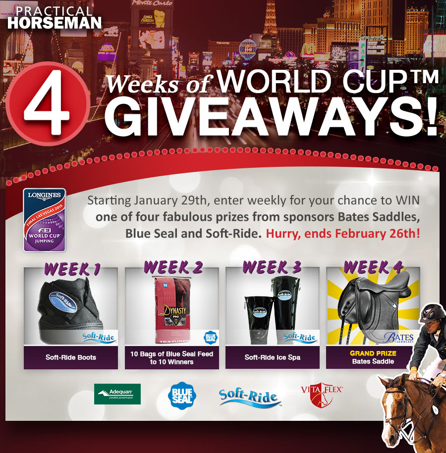 Practical Horseman Launches New FEI World Cup™ Weekly Sweepstakes