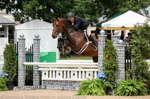 Scott Stewart and Evermore Lead USHJA Pre-Green Incentive Championship Opening Day at the Bluegrass Festival Horse Show