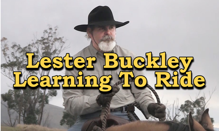 Spalding Labs’ Presents New “Lester Buckley, Learning To Ride Video Series”: Twelve Free & Highly Enlightening Horseback Riding Episodes