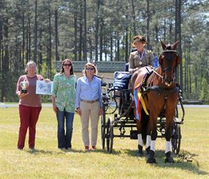 Stafford and PVF Peace of Mind Earn 2016 USEF Single Horse Driving National Championship at Southern Pines CDE