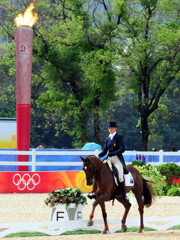 U.S. Eventers Second After Day 1 of Dressage