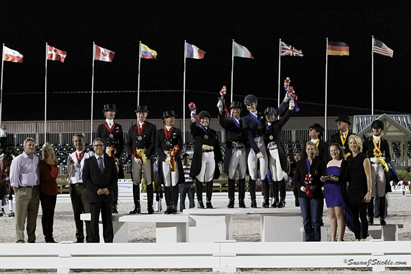 U.S. Teams Win and Take Third in Dressage Nations Cup in Florida