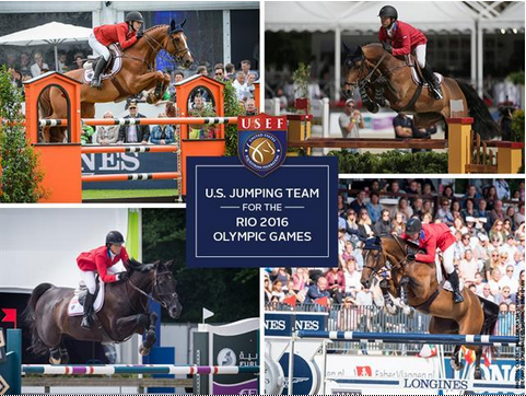 USEF Names U.S. Olympic Show Jumping Team for Rio 2016 Olympic Games
