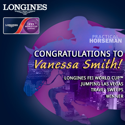 Winner Announced for Trip to Longines FEI World Cup™ Jumping Las Vegas